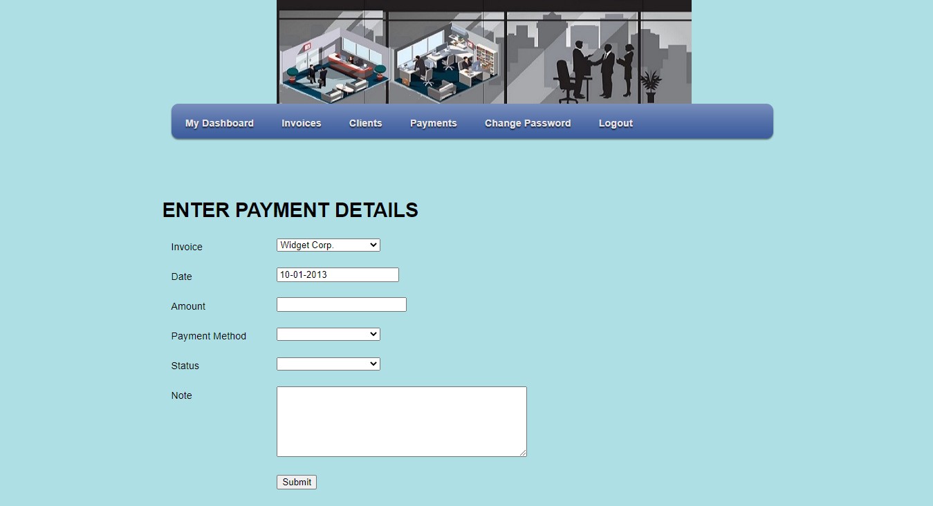 Payment Page